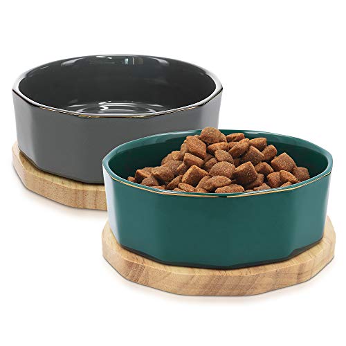 navaris-animals-fressnapf-set-keramik-2x-800-ml-eiche-petrol image 8
