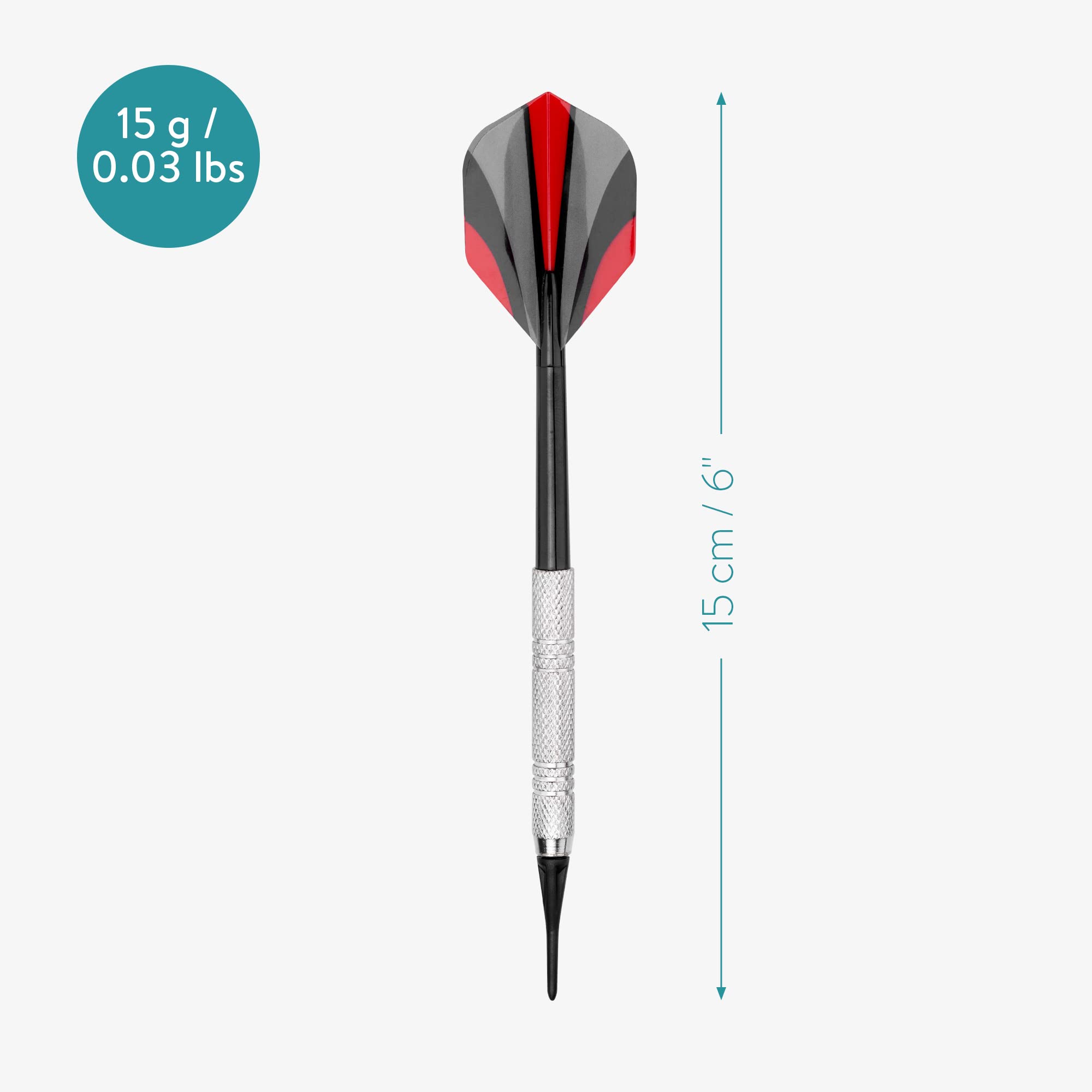 navaris-sport-softdarts-15g-6er-set-kunststoffspitze-h-lle image 4