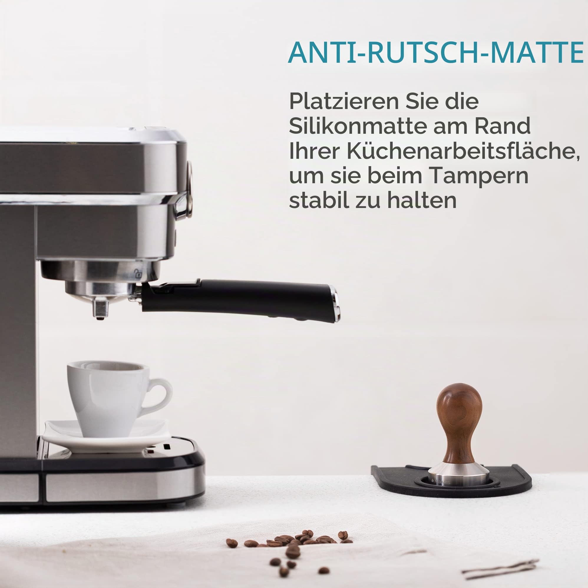 navaris-kitchen-espresso-tamper-51mm-stampfer-schwarz-mit-matte image 3