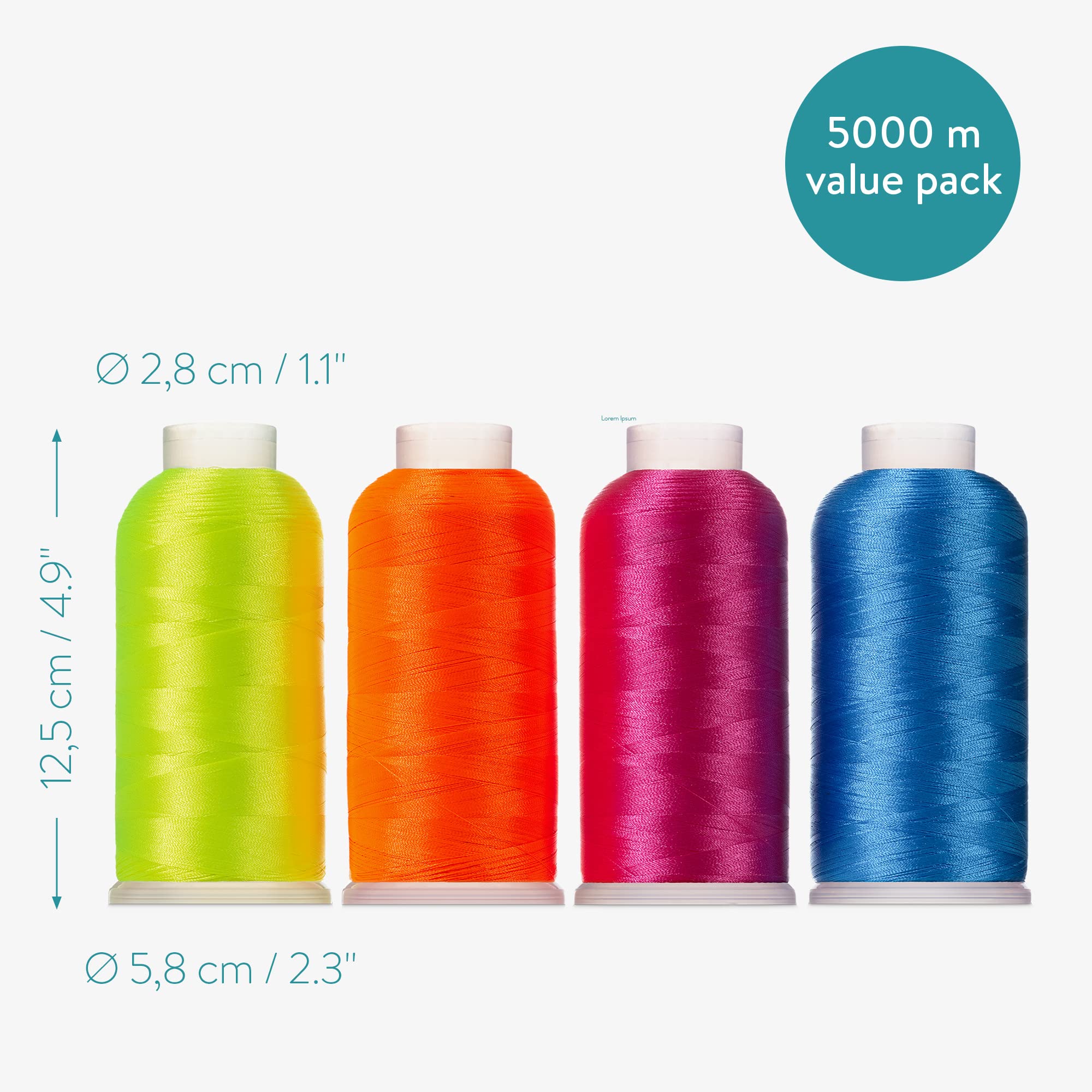 navaris-n-hgarn-set-4x5000m-neon-polyester-stickgarn image 4