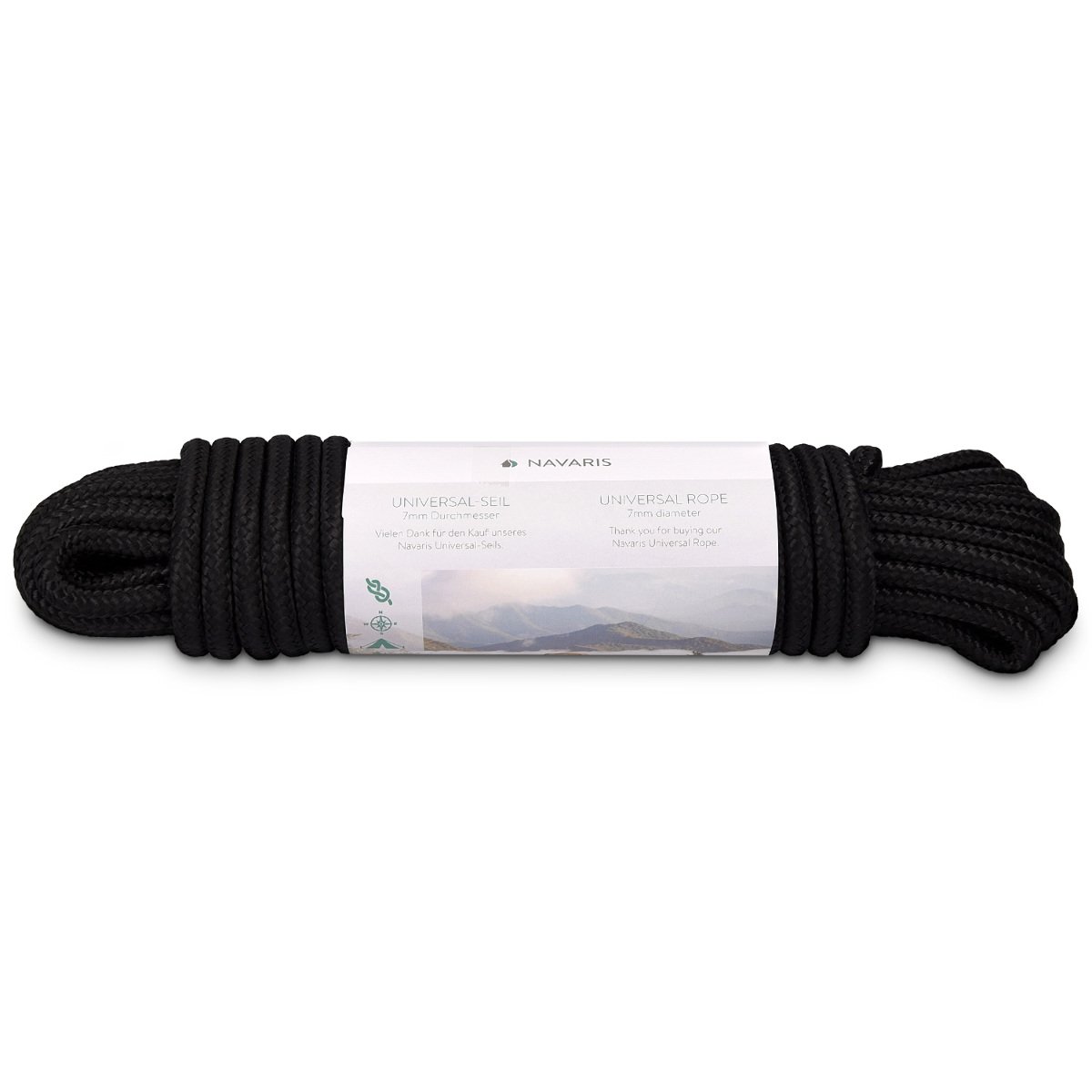 navaris-allzweck-outdoorseil-15m-schwarz-pp-7mm-307kg image 1
