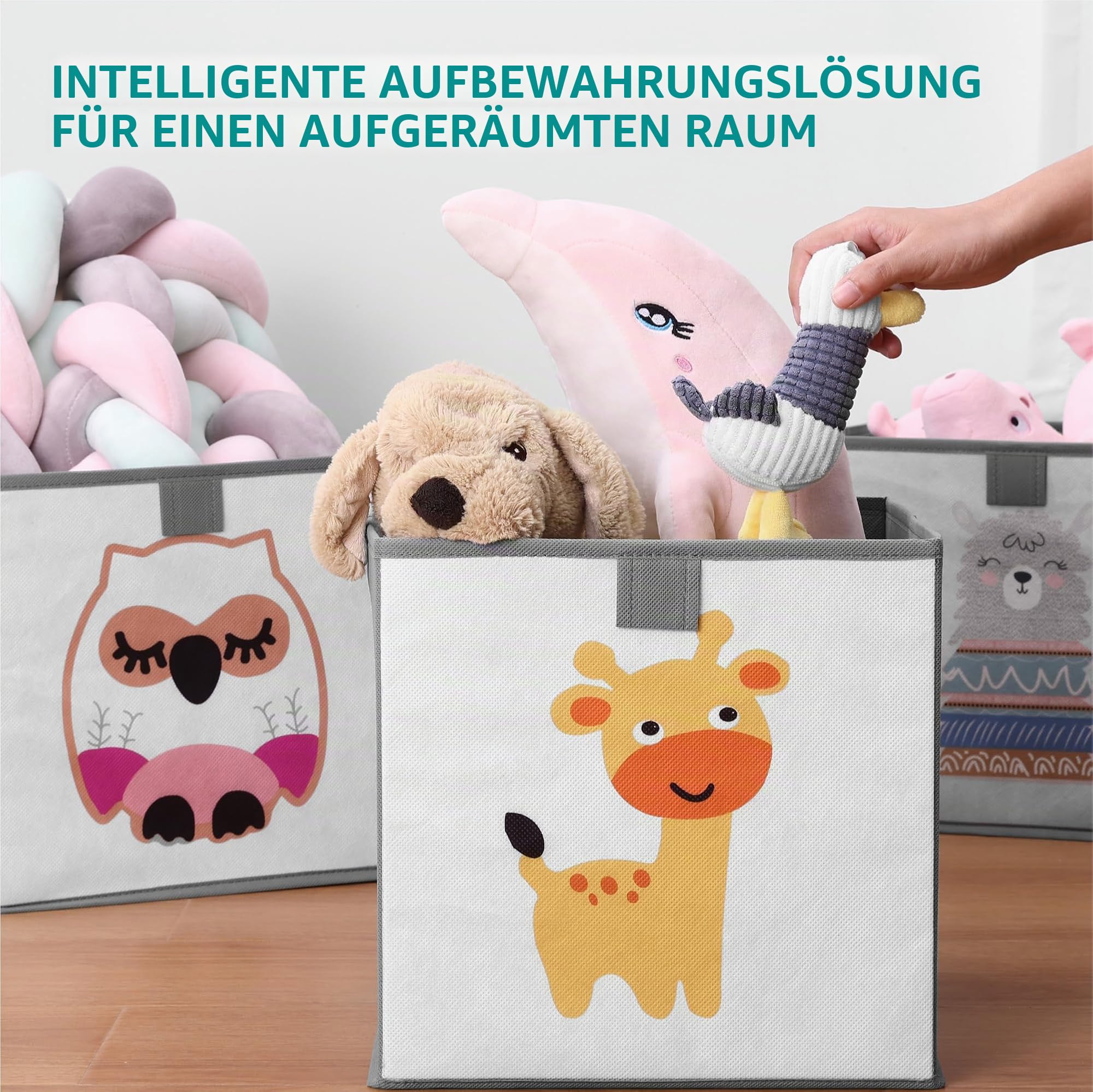 navaris-children-faltbox-28x28x28cm-3er-set-tiermotiv-boxen image 4