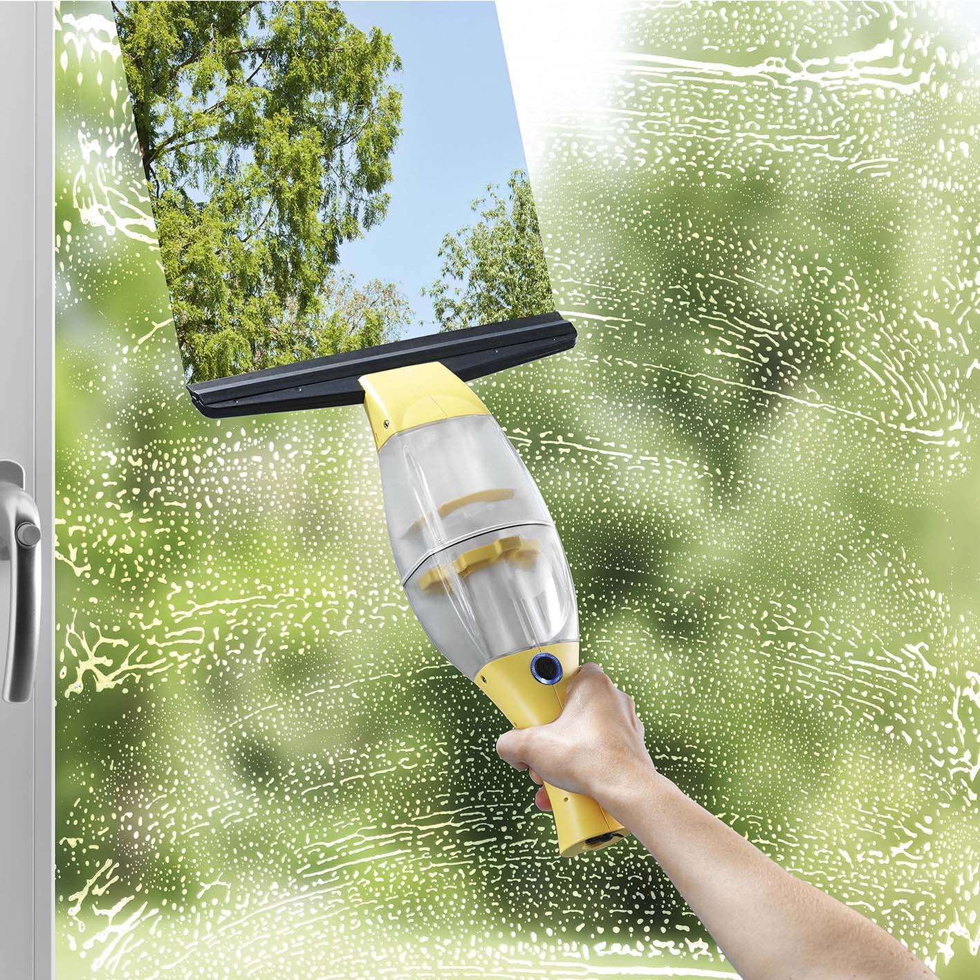 cleanmaxx-fensterreinigung-akku-fensterreiniger-gelb-mit-zubeh-r image 3
