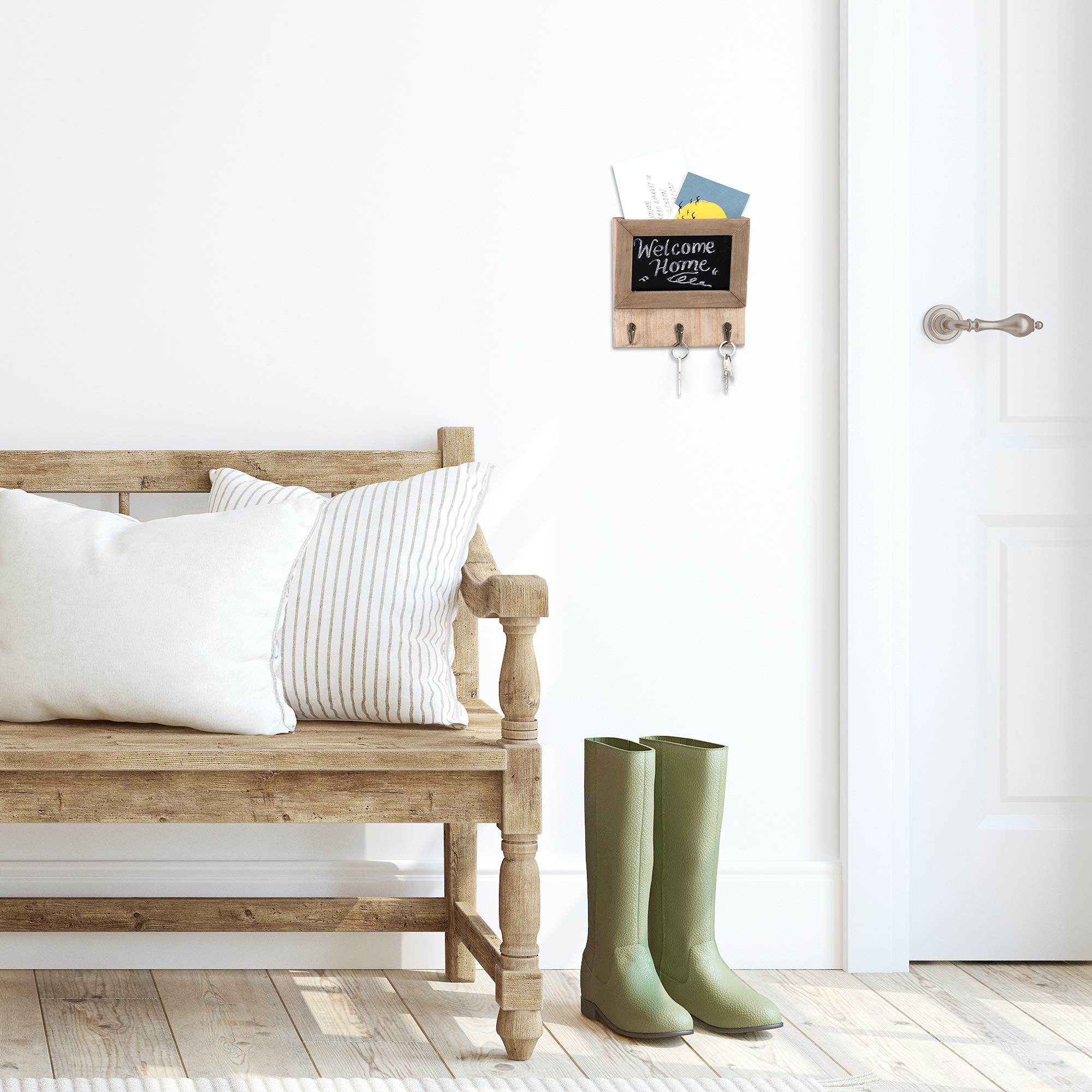 navaris-living-briefhalter-holz-schl-sselkasten-mit-tafel image 2