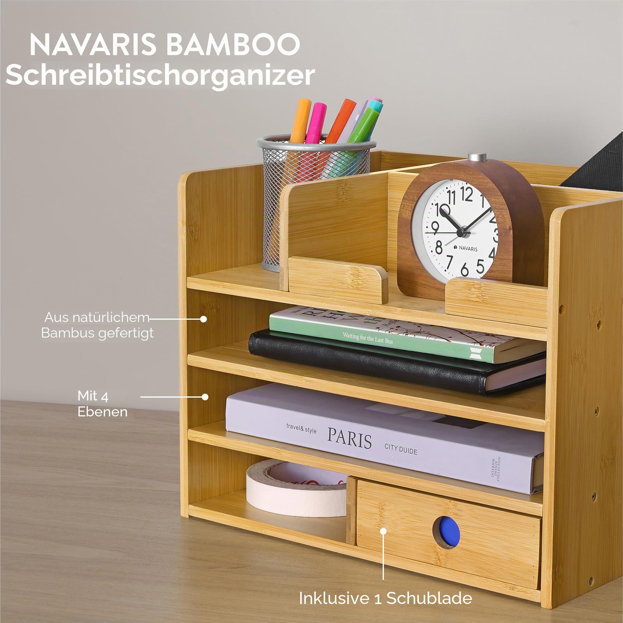 navaris-office-bambus-schreibtisch-organizer-33x24x26-cm image 3