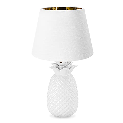 navaris-ananas-tischlampe-40cm-keramik-e27-wei-wei image 7