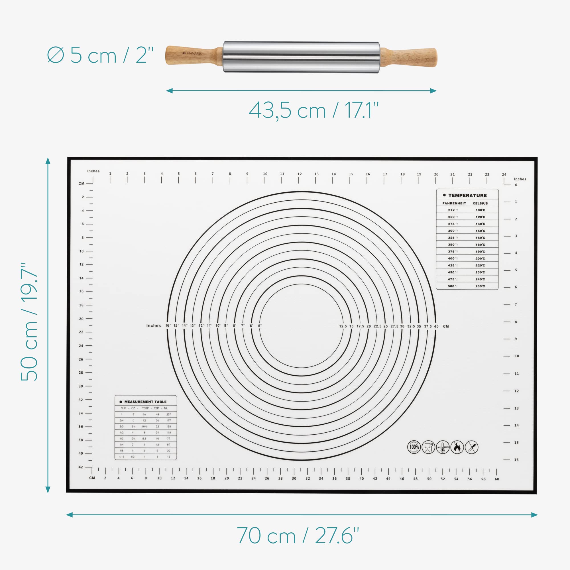 navaris-kitchen-teigback-set-4-tlg-silikonmatte-nudelholz image 8