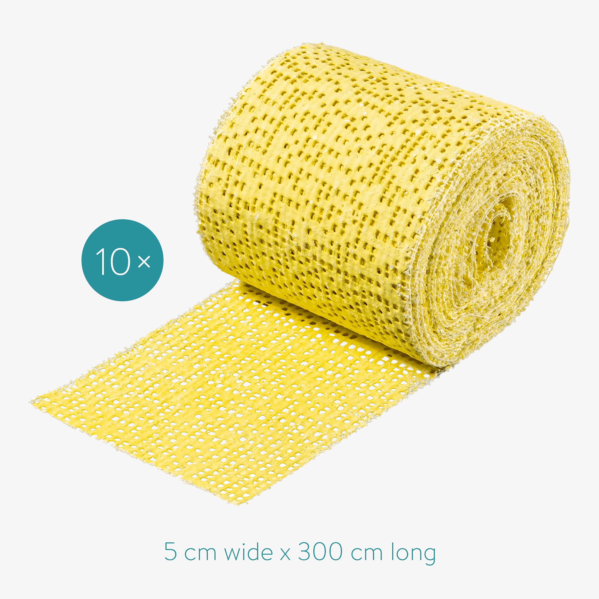 navaris-gipsbinden-10er-babybauch-5x300-cm-gelb image 6