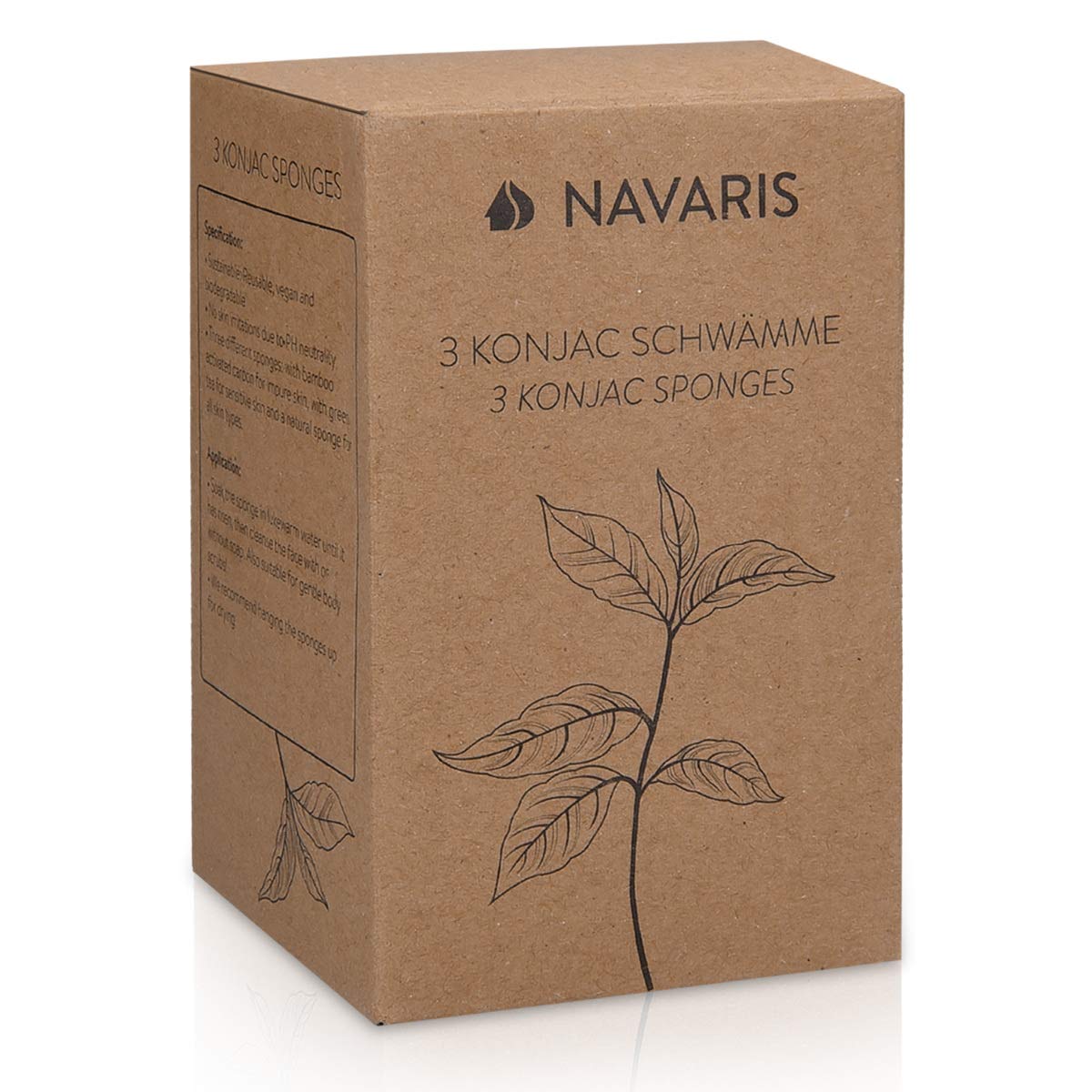 navaris-beauty-konjac-schwamm-gesicht-3-st-ck-vegan-ph-neutral image 7