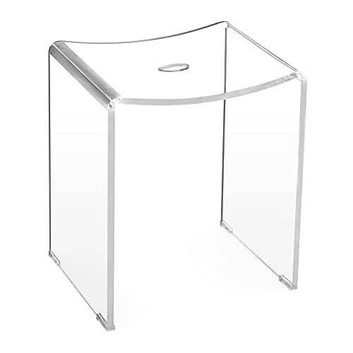 navaris-duschhocker-acryl-transparent-43-5cm-rutschfest-100kg image 7