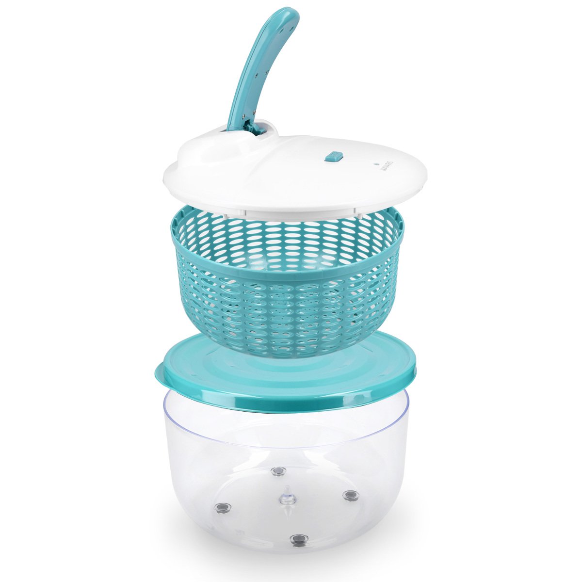 navaris-kitchen-salatschleuder-5l-27cm-mit-deckel-2in1 image 5