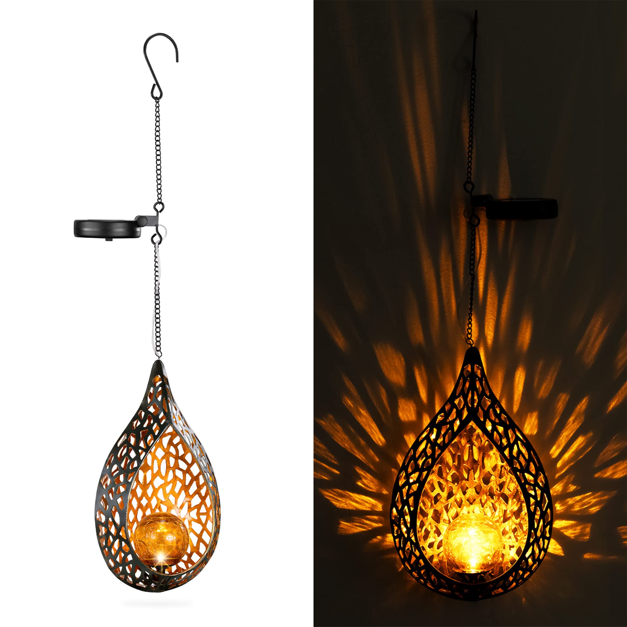 navaris-lighting-led-solar-h-ngelampe-tropfen-orientalisch image 1