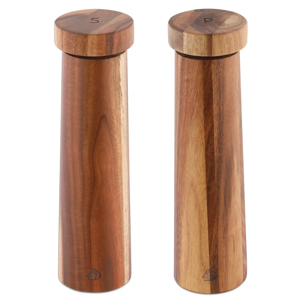 navaris-kitchen-salz-pfeffer-m-hlen-set-holz-2-teilig image 1