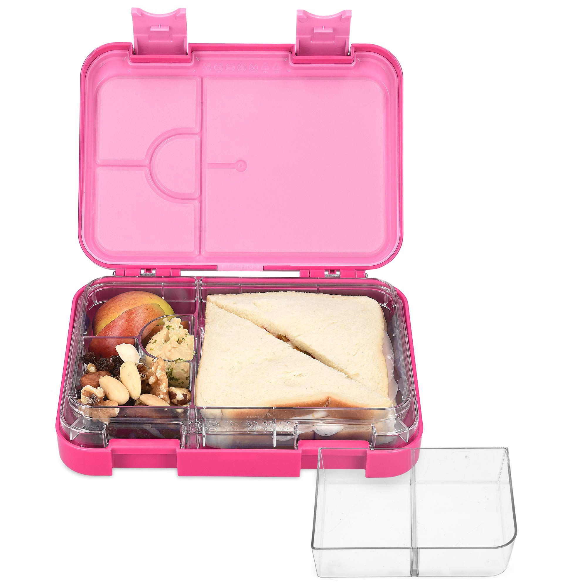 navaris-bento-box-brotdose-rosa-mit-6-f-chern-auslaufsicher image 8
