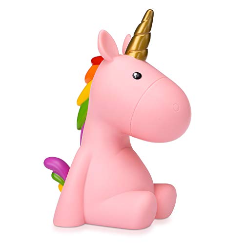 navaris-lighting-led-nachtlicht-einhorn-rosa-timer-aufladbar image 8