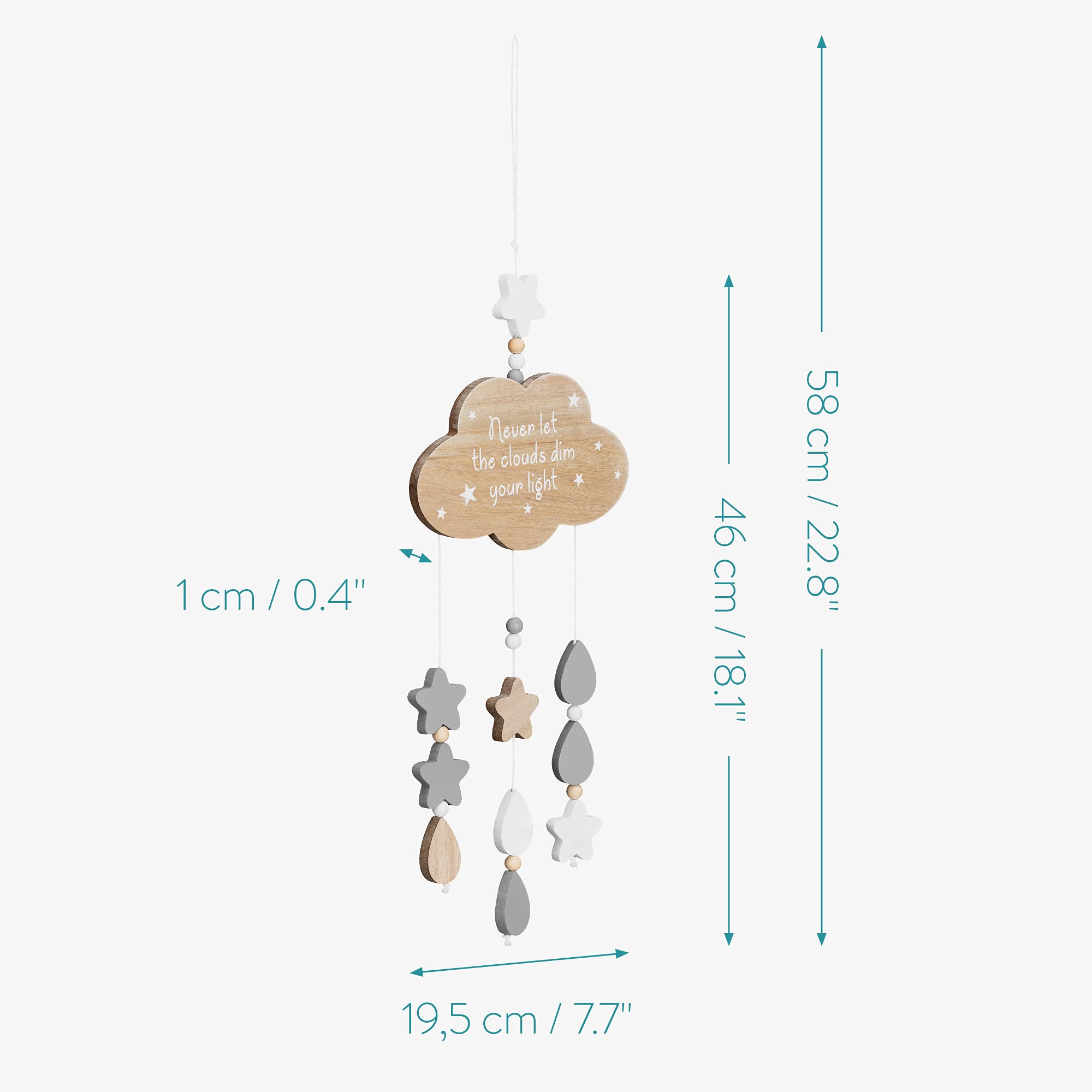 navaris-wolken-sterne-h-ngedekoration-holz-mobile-babyzimmer image 4