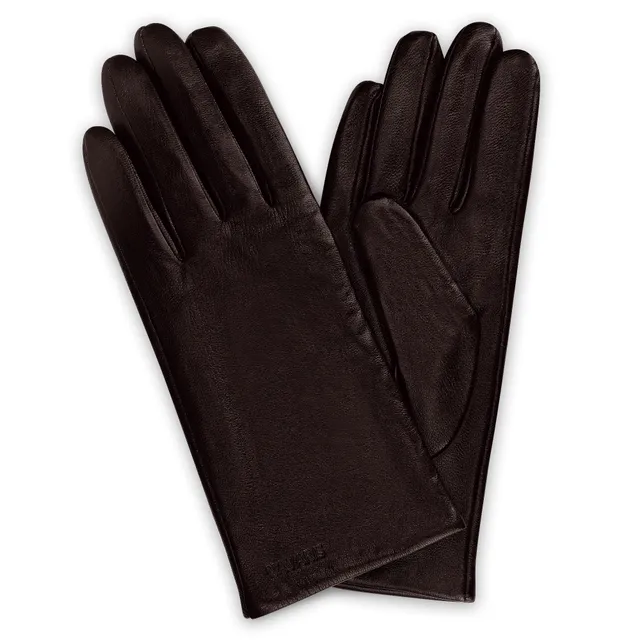 navaris-touchscreen-lederhandschuhe-damen-lammleder-braun-xl image 1