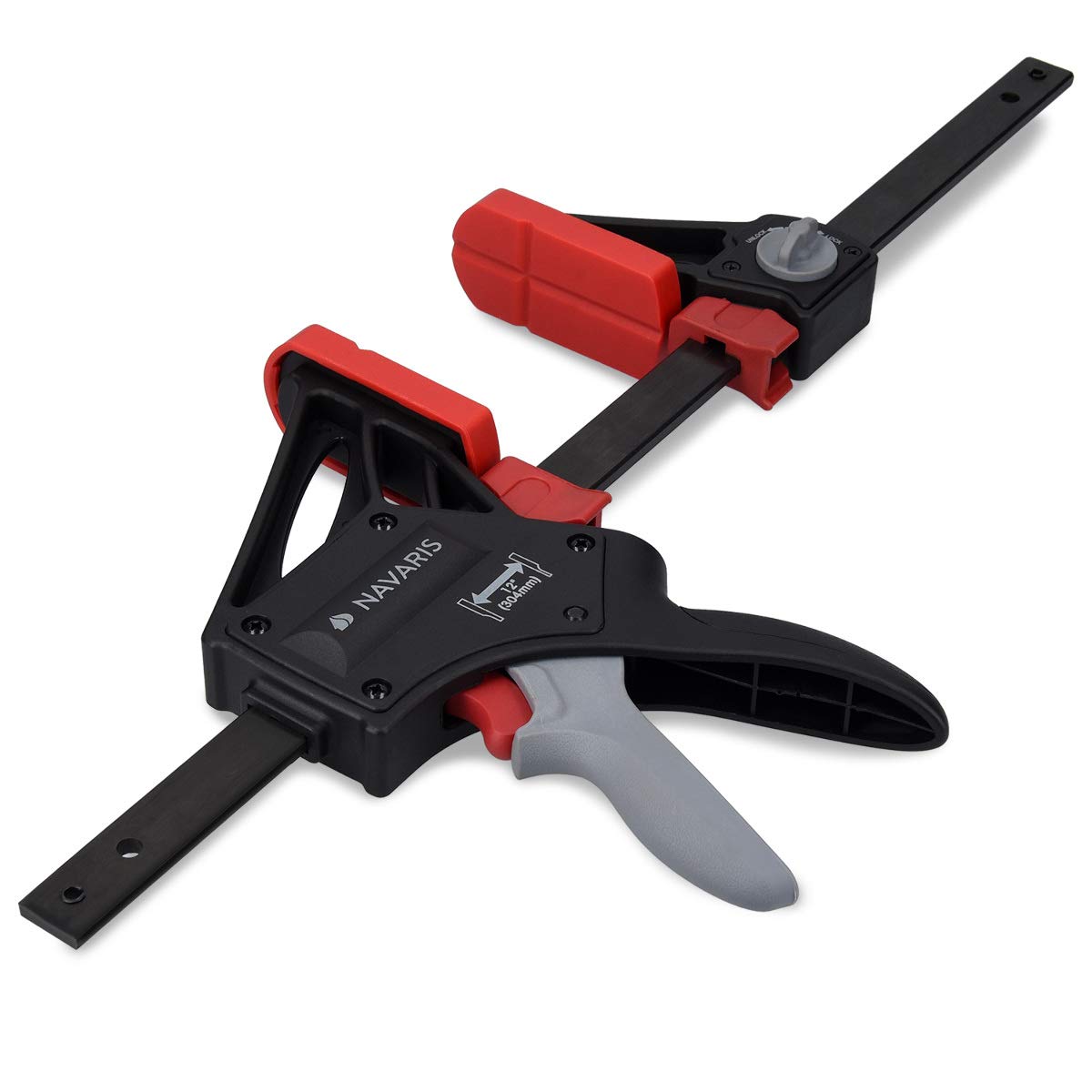 navaris-einhandzwinge-30cm-schraubzwinge-mit-180kg-spannkraft image 5