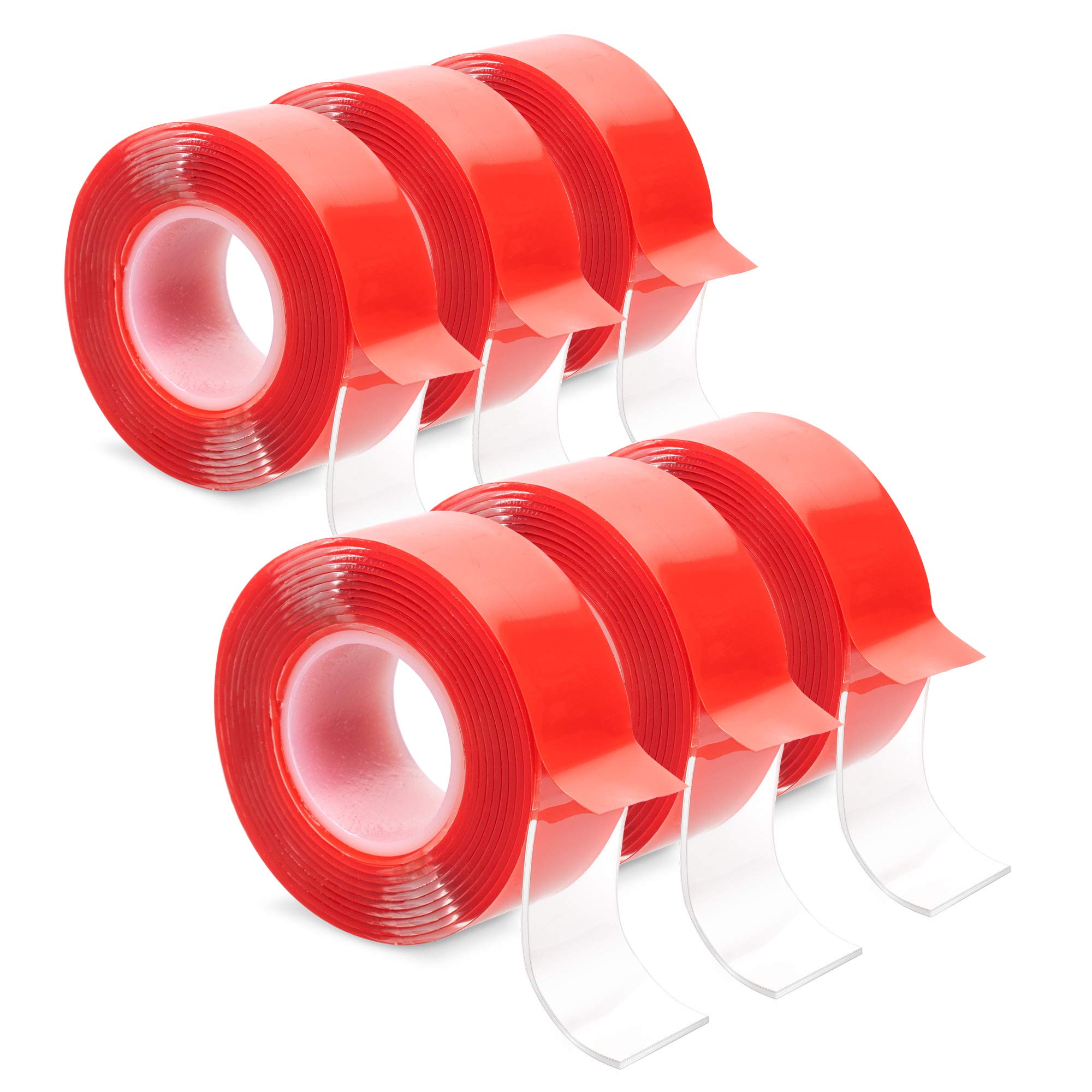 navaris-klebeband-doppelseitig-transparent-6er-set image 5