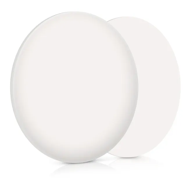 navaris-wand-t-rpuffer-10er-set-selbstklebend-40mm-wei-schaumstoff image 1