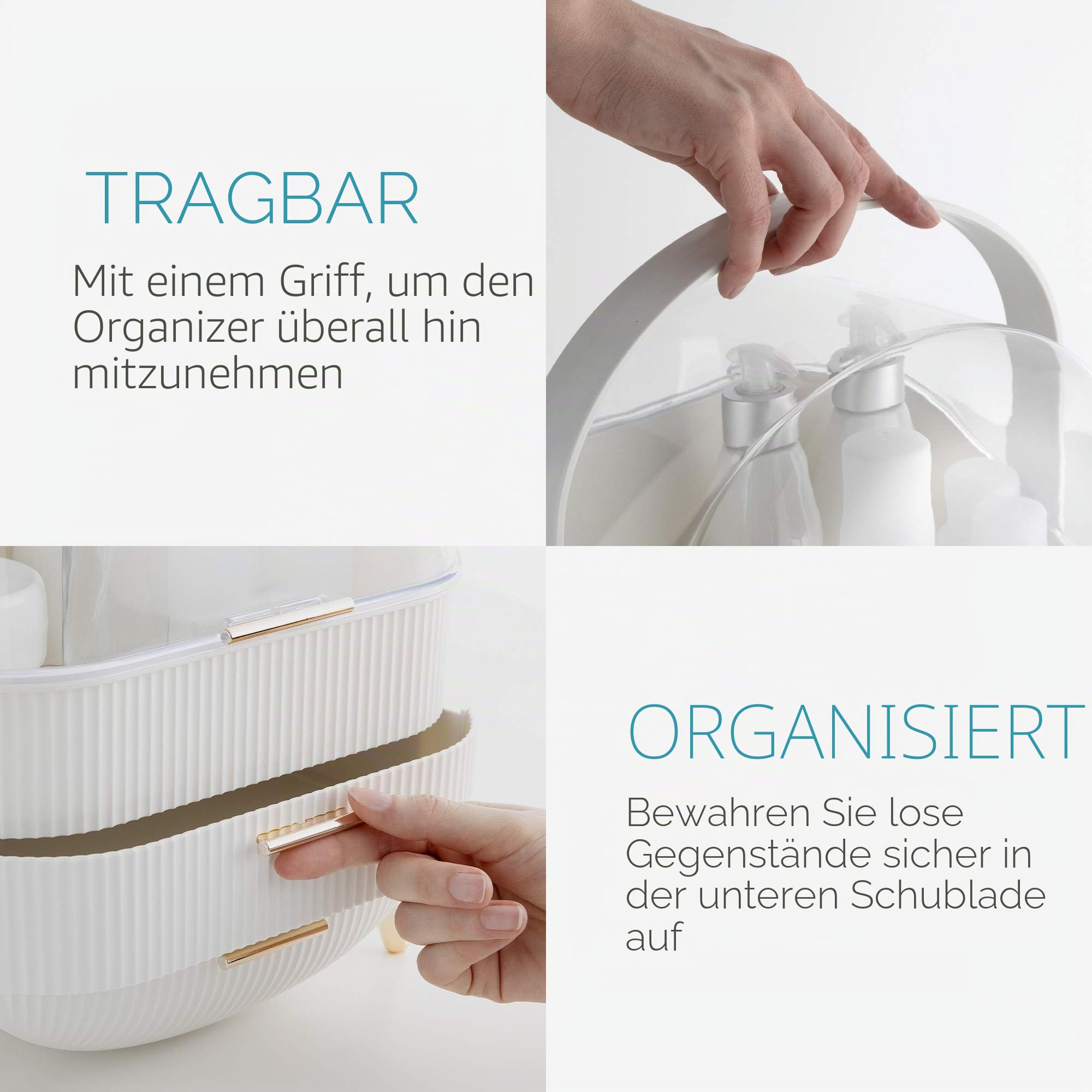 navaris-beauty-make-up-organizer-wei-mit-2-schubladen-29x20x34cm image 3