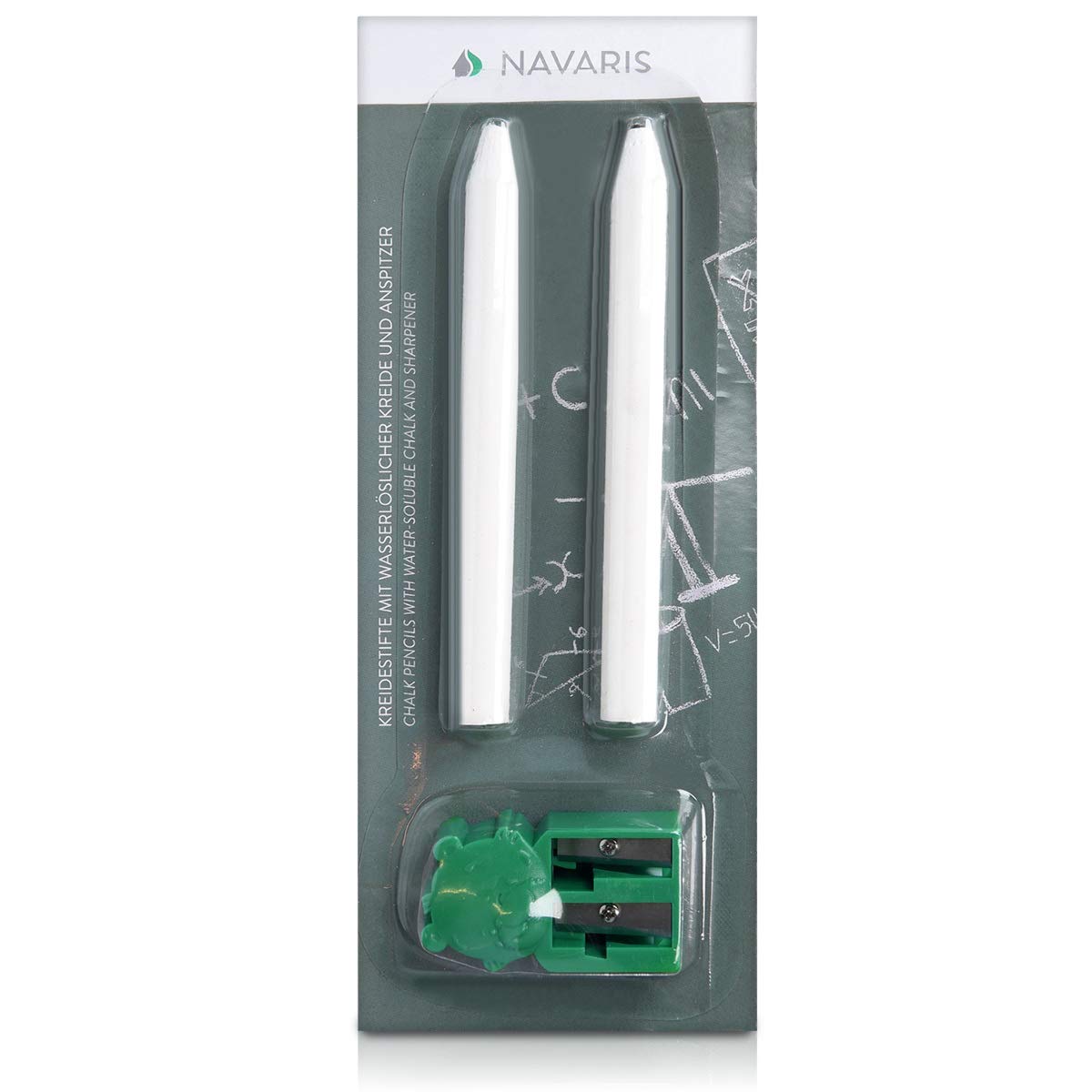 navaris-living-kreidestifte-wei-2er-set-mit-spitzer-abwischbar image 7