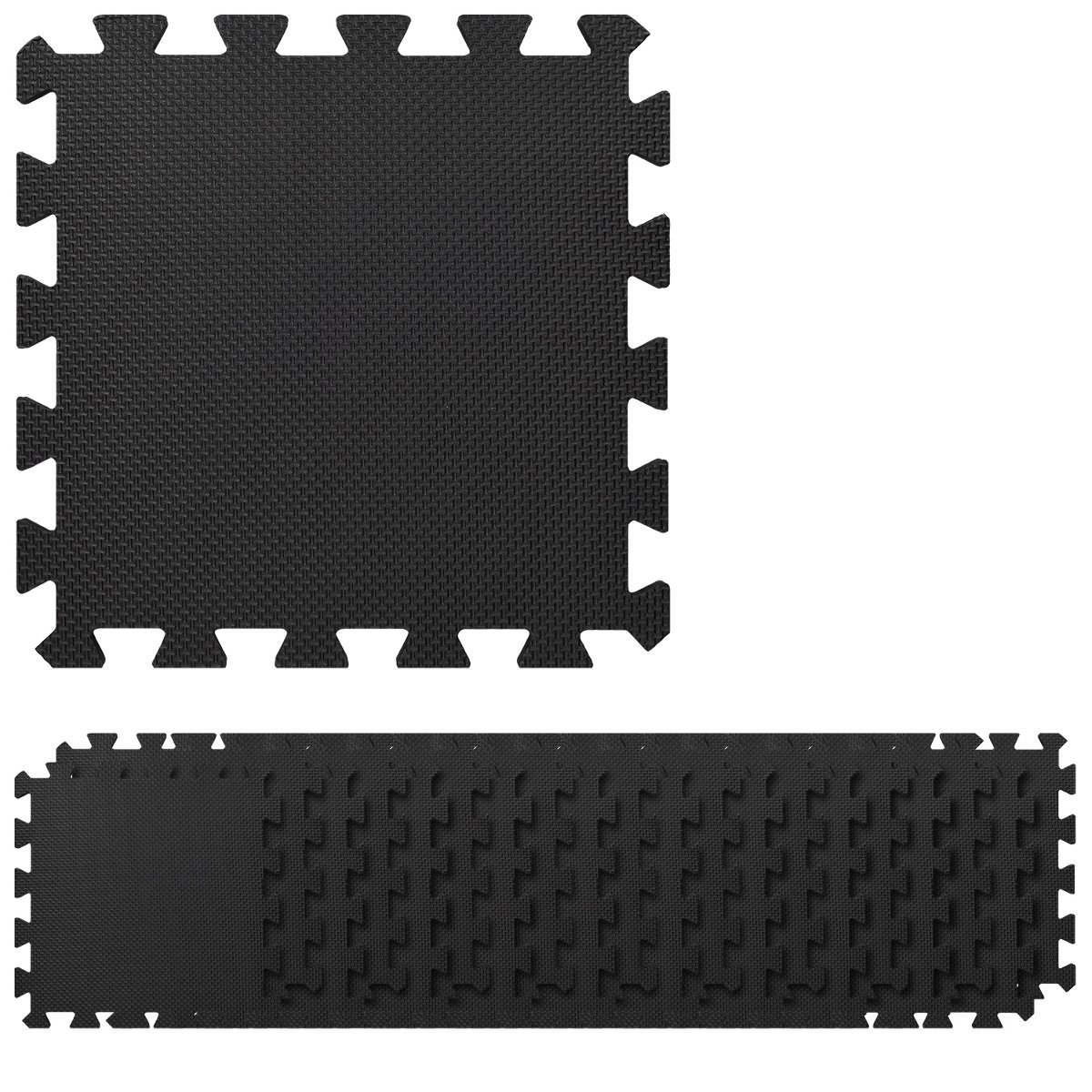 navaris-puzzlematte-20er-bodenschutzmatte-eva-schwarz-1-8-m image 1