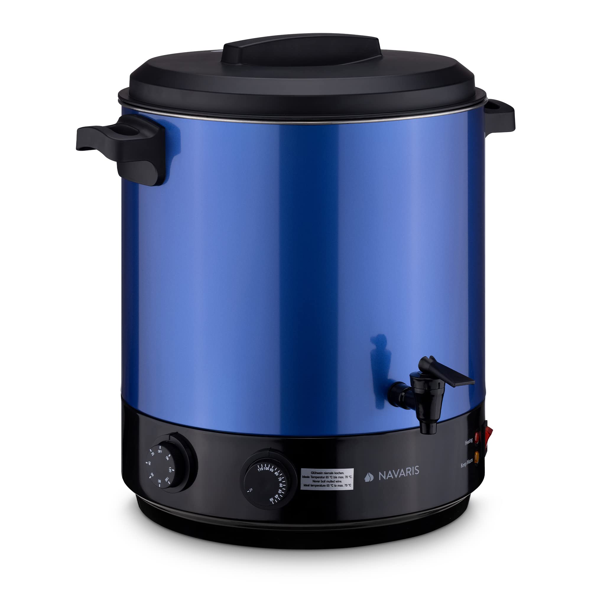 navaris-kitchen-einkochautomat-27l-einkochtopf-blau-mit-zapfhahn image 8