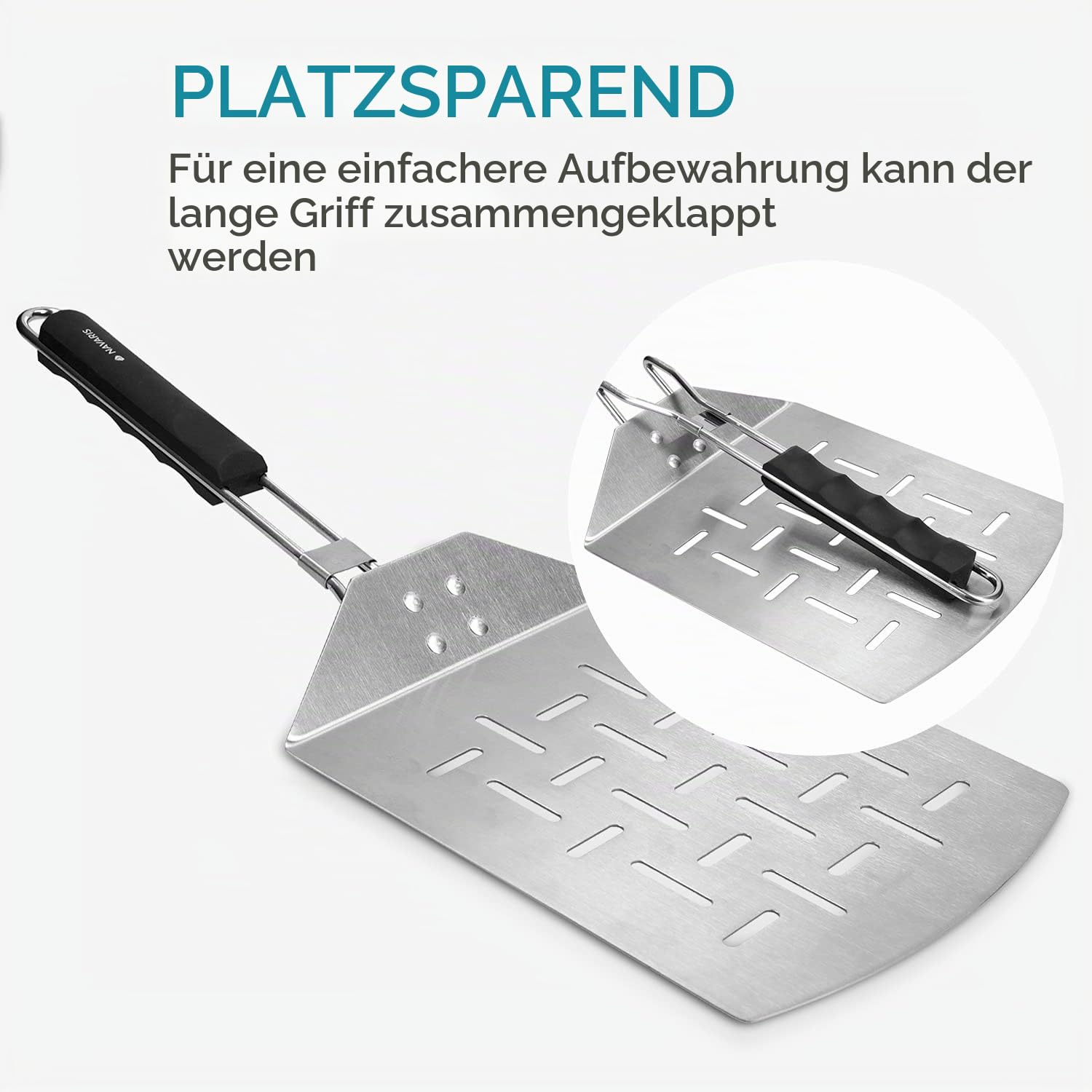 navaris-kitchen-pizzaschaufel-faltbar-edelstahl-46x18-cm image 4