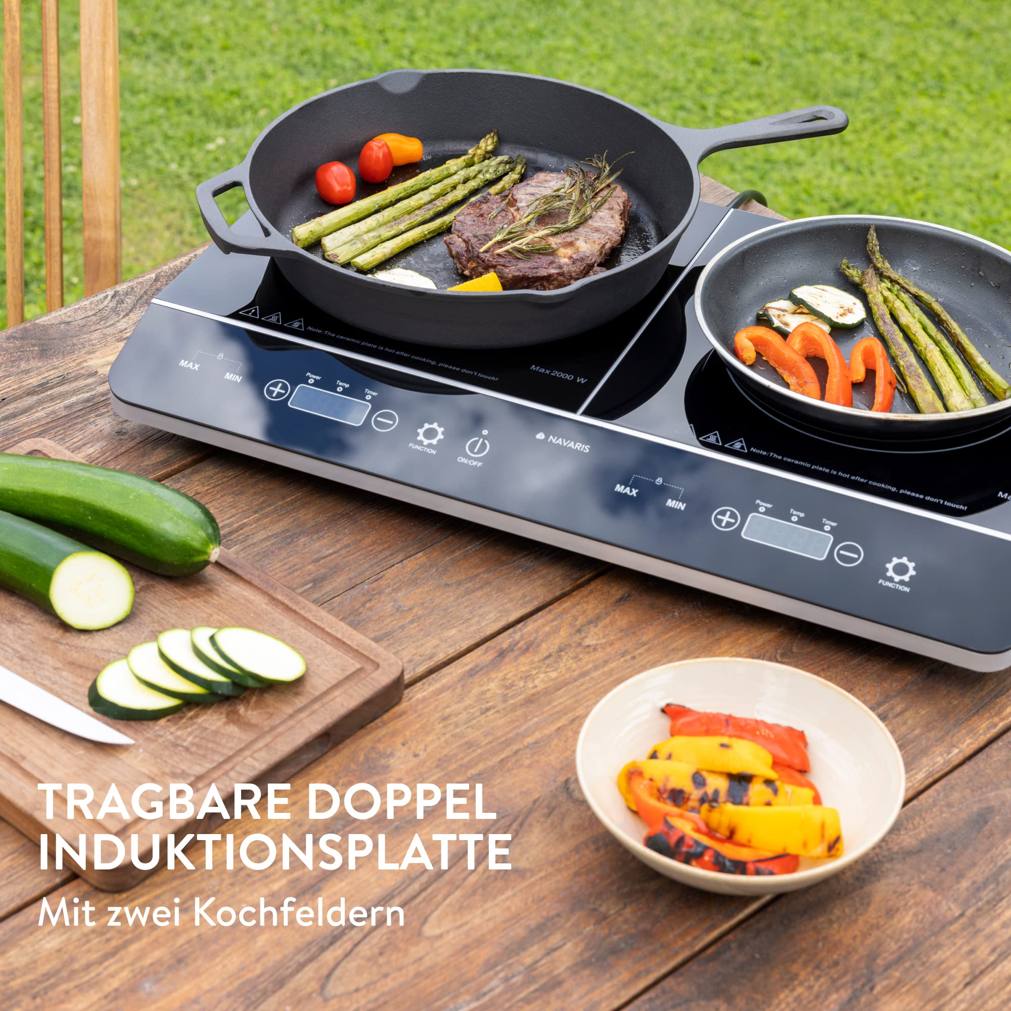 navaris-kitchen-induktionskochfeld-2-platten-3500w-mobil image 3
