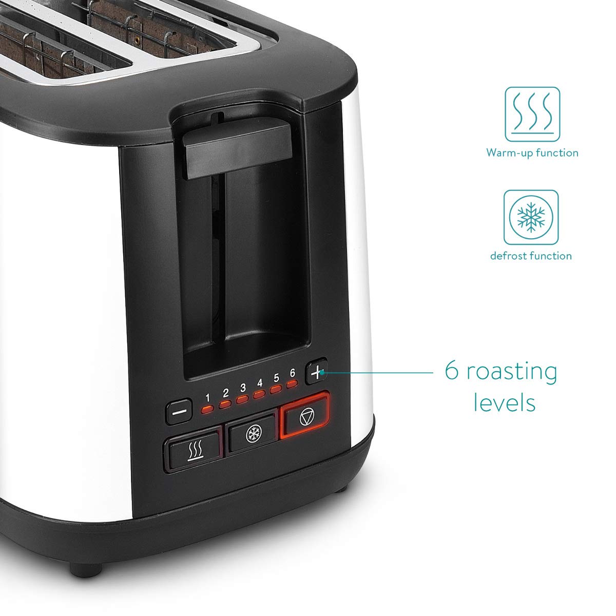 navaris-kitchen-doppelschlitz-toaster-wei-1000w-2-schlitze image 4