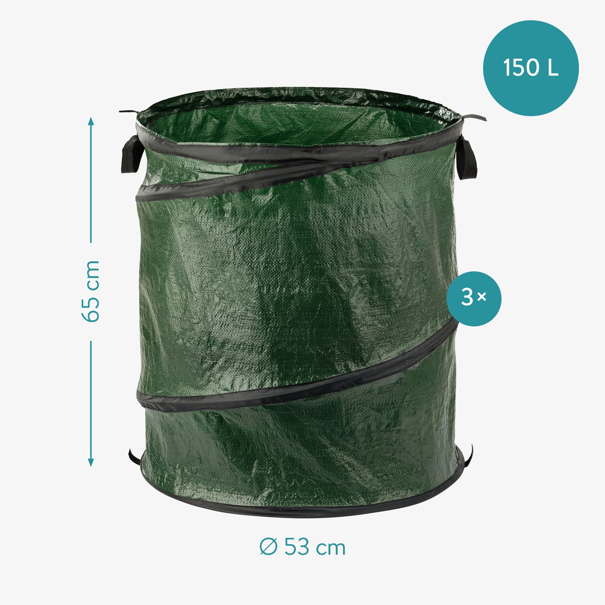 navaris-garden-gartenabfallsack-150l-pop-up-3-st-ck image 5