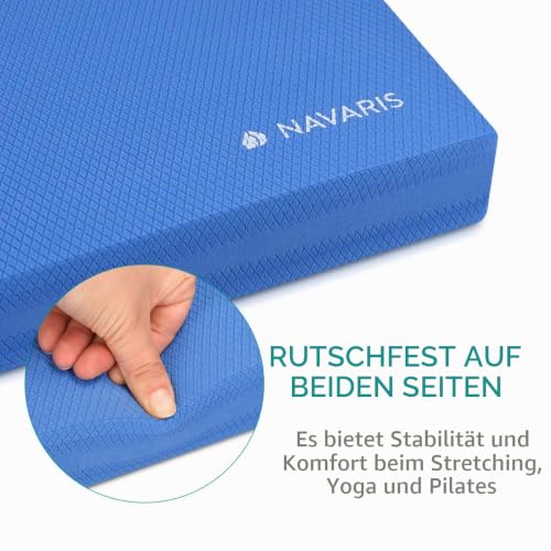 navaris-balance-pad-balancekissen-tpe-50x39x6-5-cm-blau-150-kg image 8