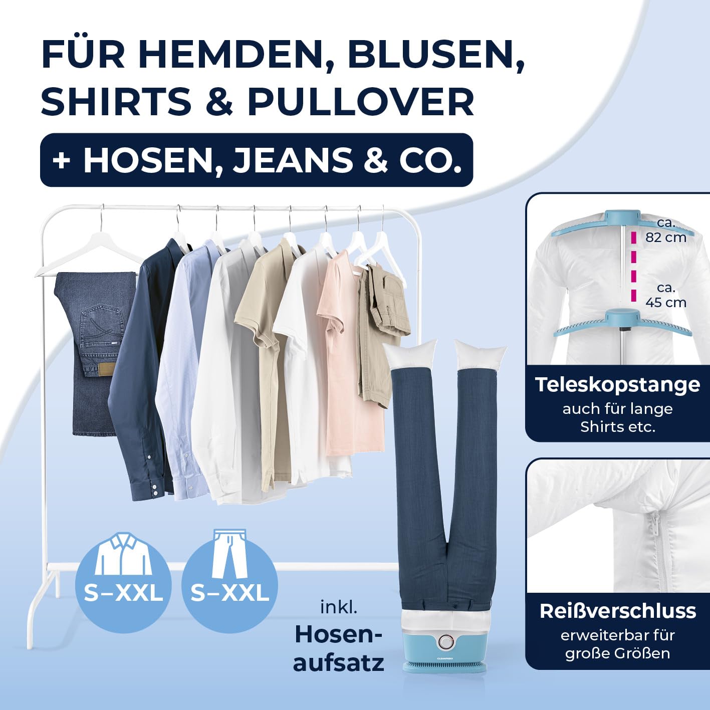 cleanmaxx-hemdenb-gler-automatisch-blau-mit-hosenaufsatz image 5