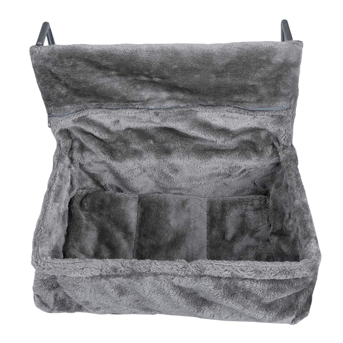 navaris-animals-katzenliege-heizung-grau-kuschelsack-40x30cm image 5