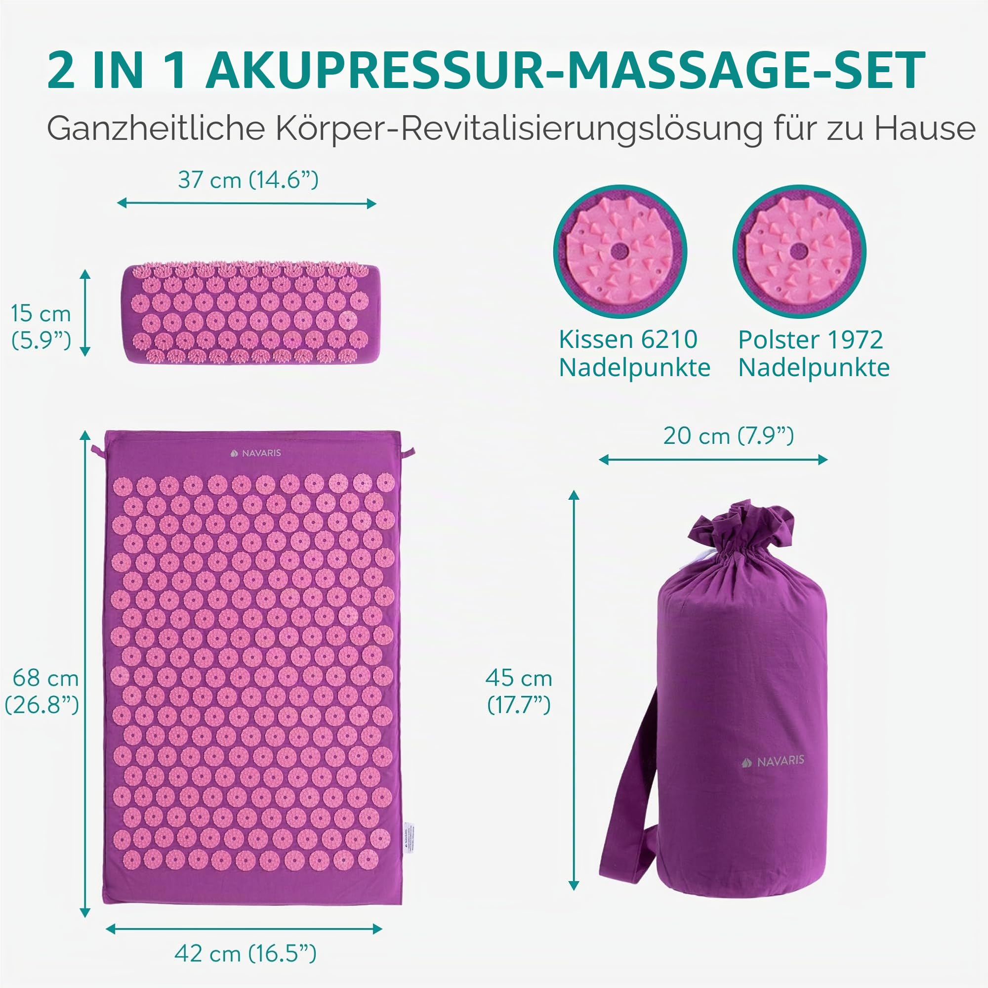 navaris-2in1-akupressurmatte-set-violett-mit-kissen image 3
