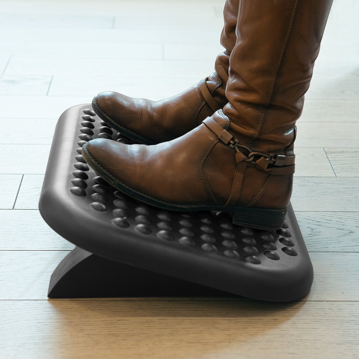 navaris-fu-st-tze-b-ro-schwenkbar-anthrazit-ergonomisch-massage image 2