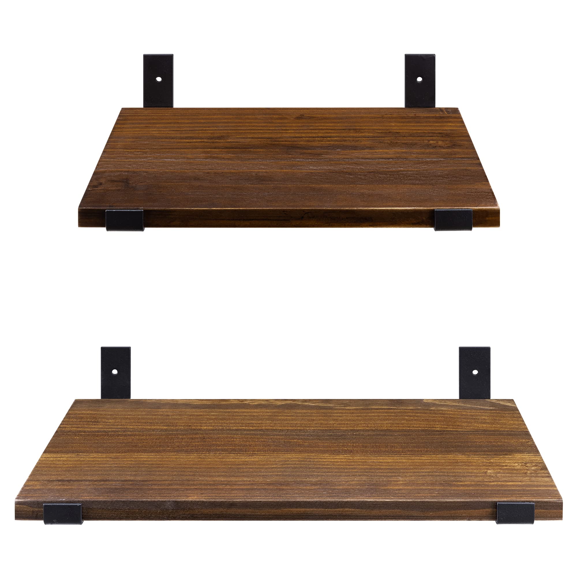 navaris-garden-wandregal-holz-metall-2er-set-kiefer image 7