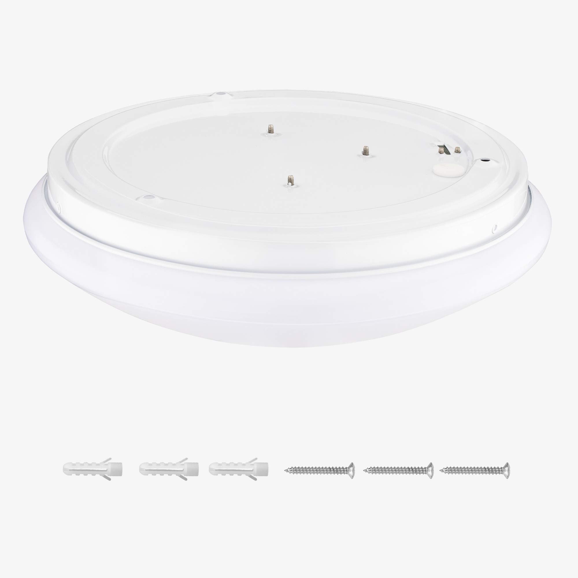 navaris-lighting-led-deckenleuchte-milchglas-12w-26-cm-dimmbar image 6