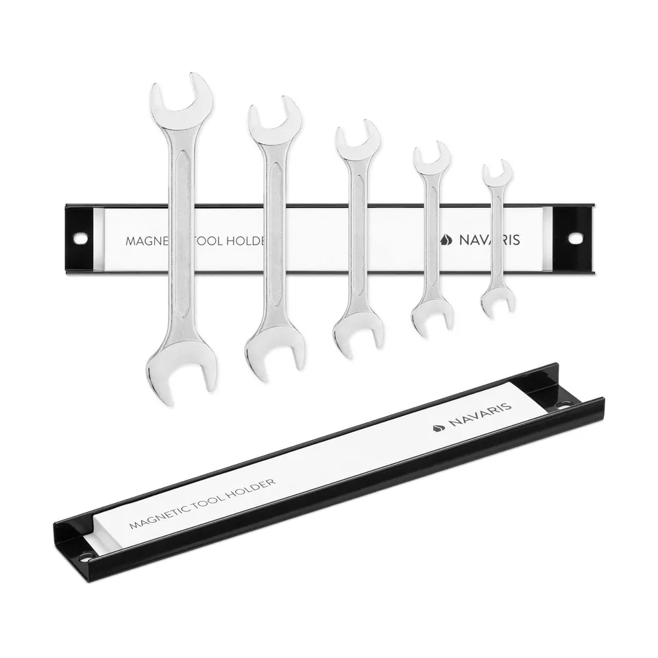 navaris-magnetleiste-werkzeug-2er-set-30cm-15kg-traglast image 1