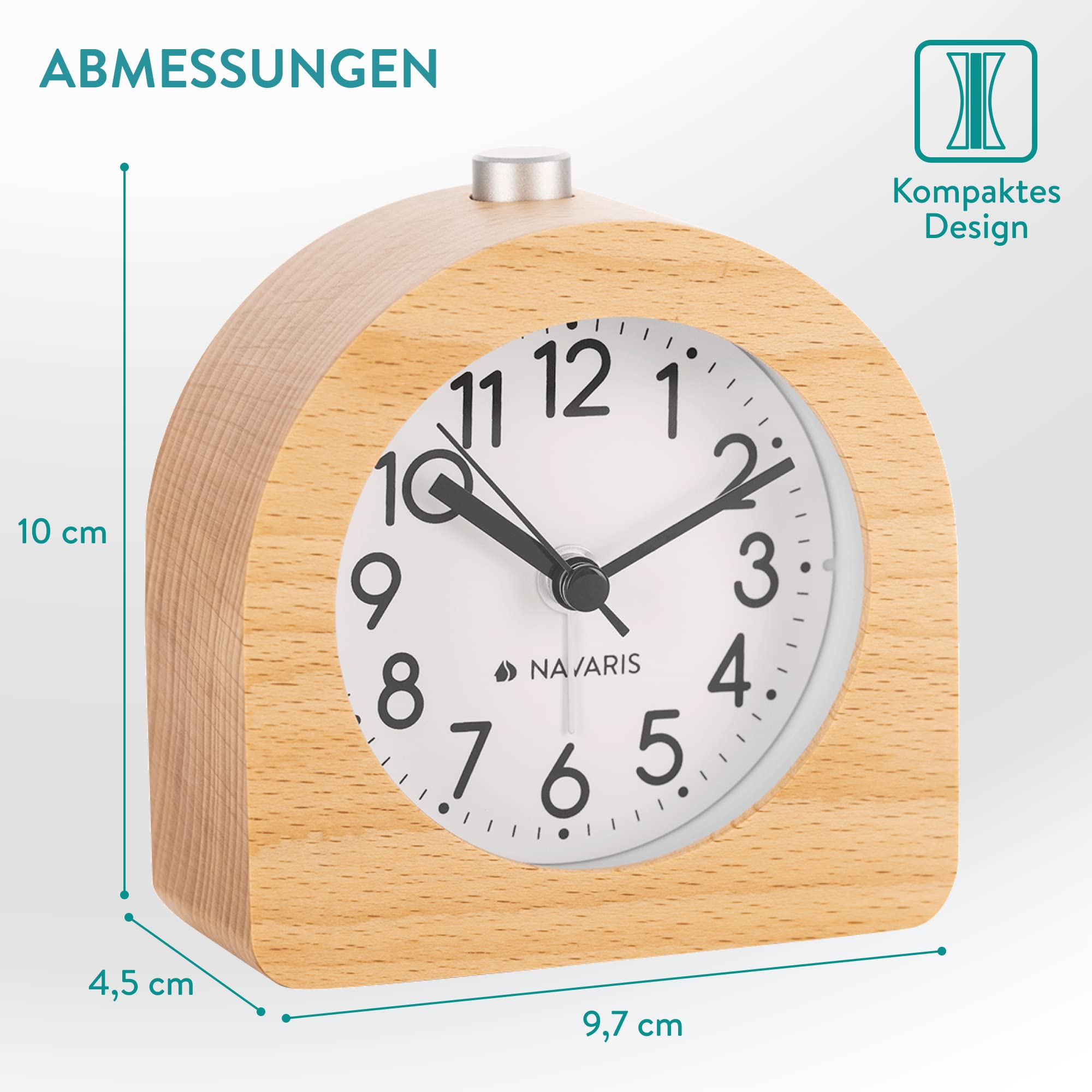 navaris-holzwecker-morgenwecker-analog-hellbraun-retro image 6