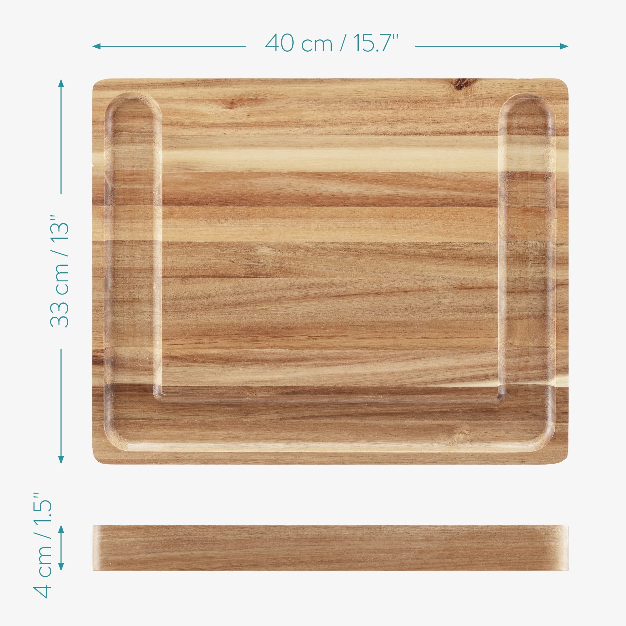 navaris-kitchen-schneidebrett-akazie-40x33-cm-mit-saftrille image 5