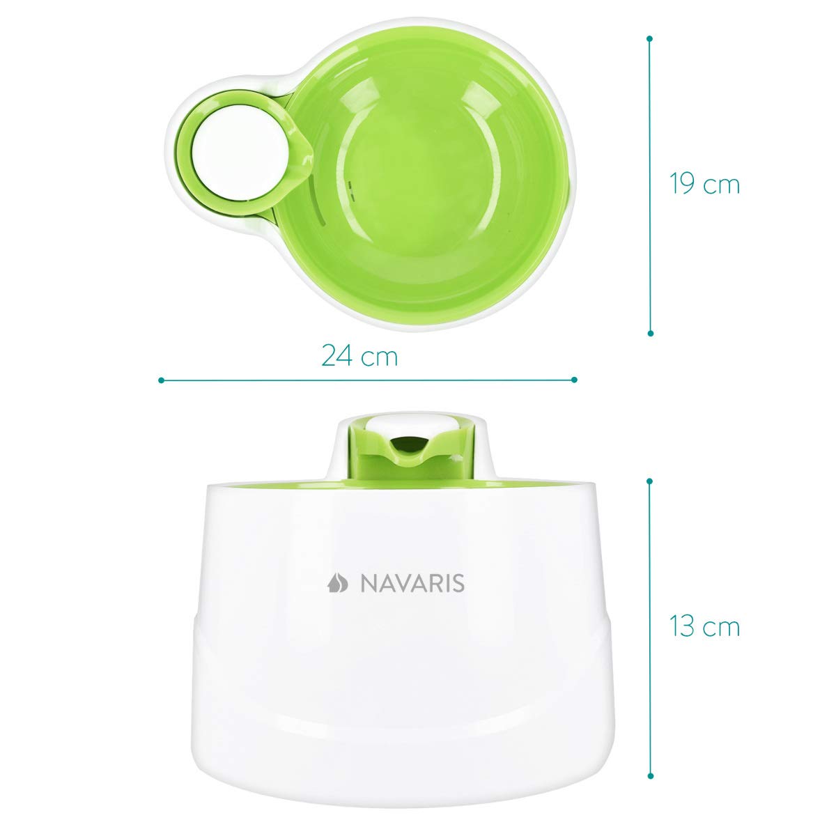 navaris-animals-trinkbrunnen-katzen-2-liter-mit-filter image 3