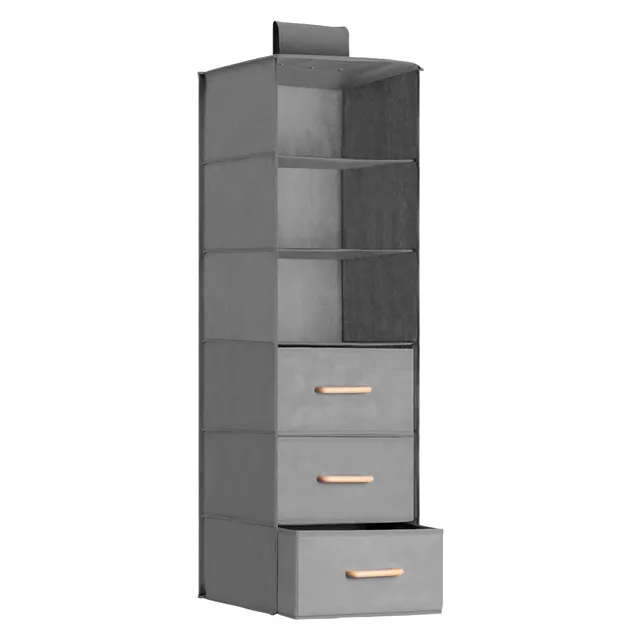 navaris-h-ngeregal-6-f-cher-grau-35x30x108cm image 1