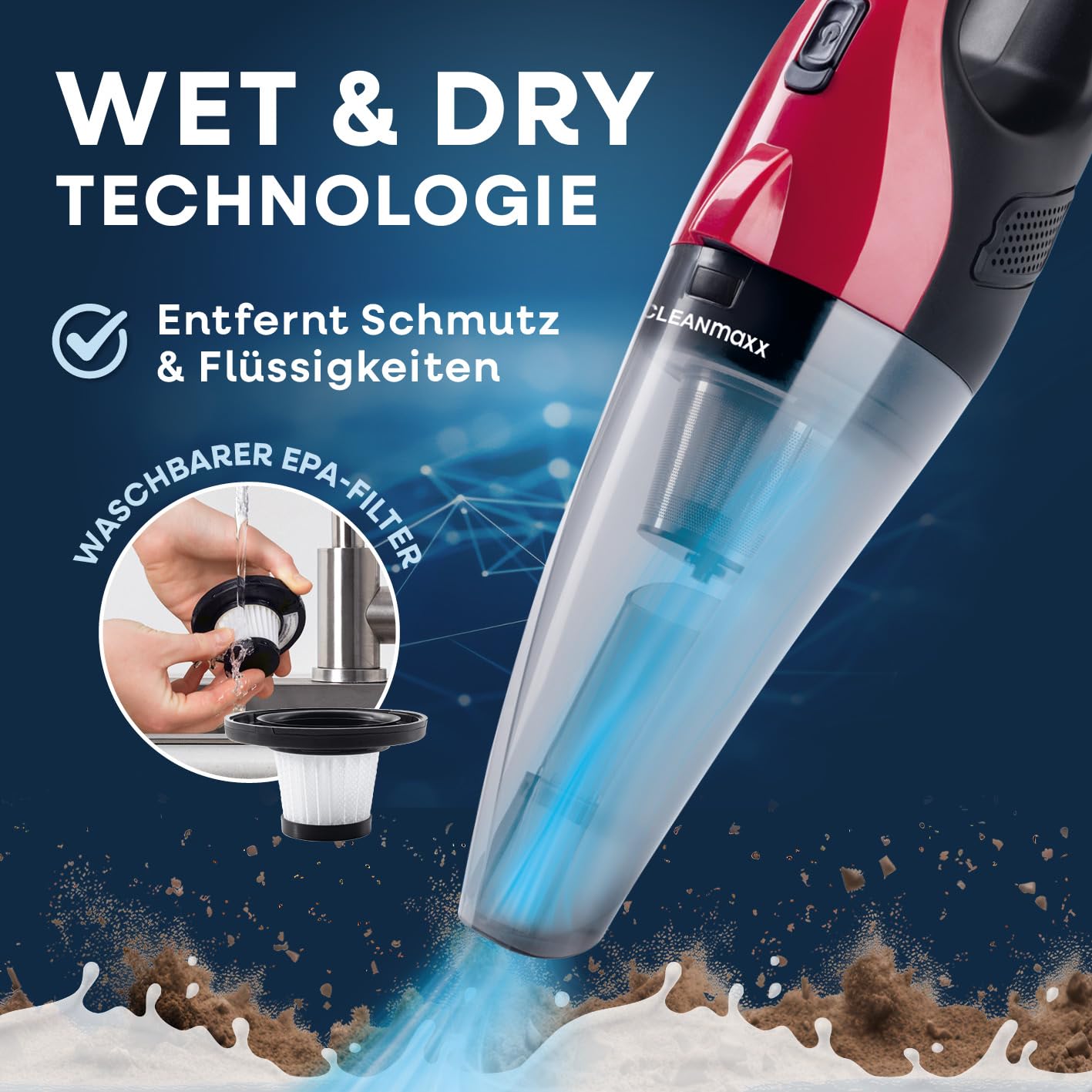 cleanmaxx-staubsauger-aero-dry-wet-rot-nass-trocken-akku image 3