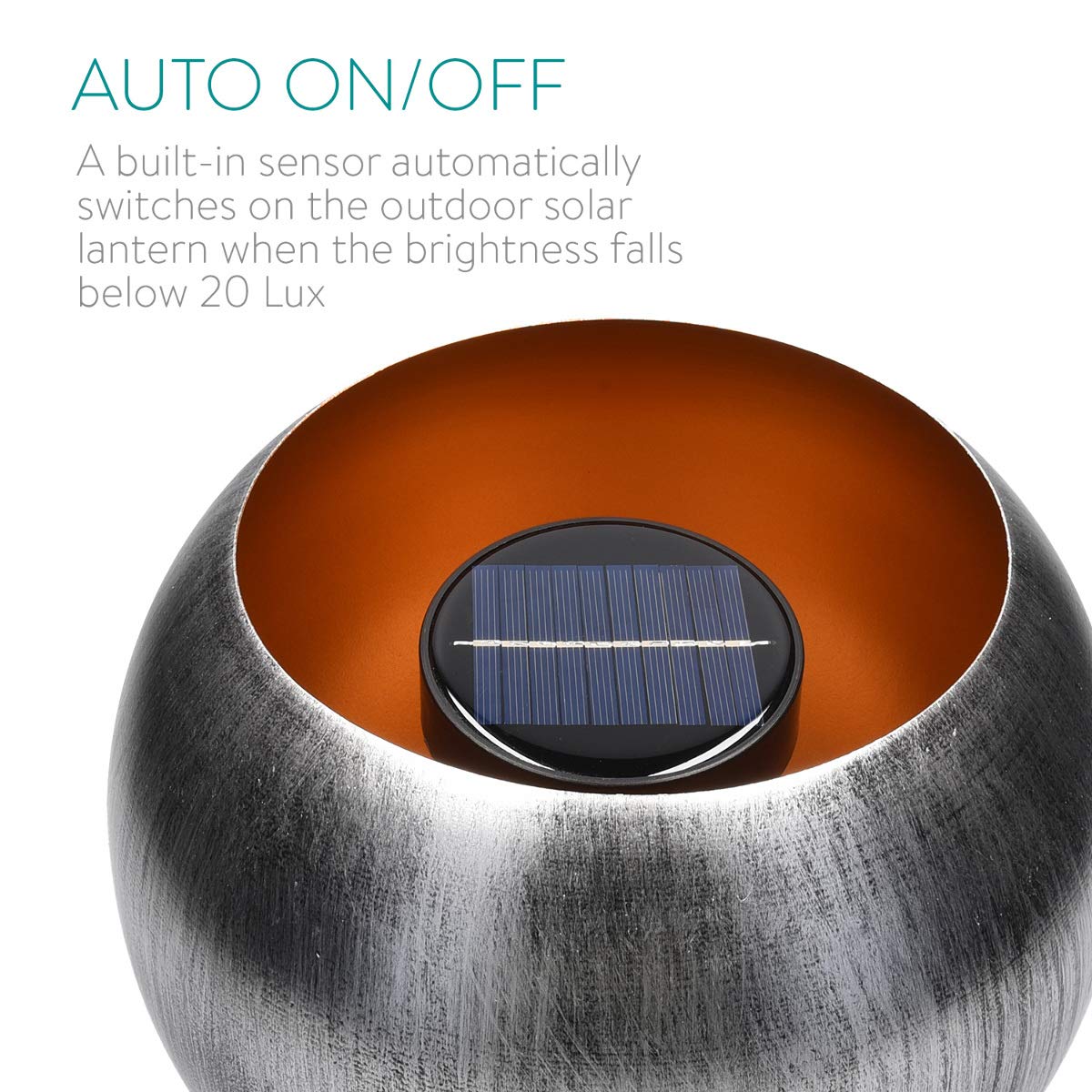 navaris-lighting-led-solar-feuerschale-gartenleuchte-silber-25cm image 4
