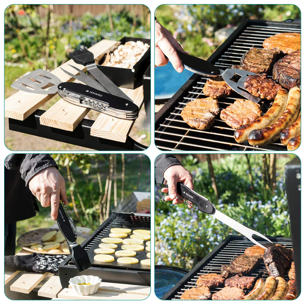 navaris-kitchen-5in1-bbq-grillbesteck-edelstahl-set image 3