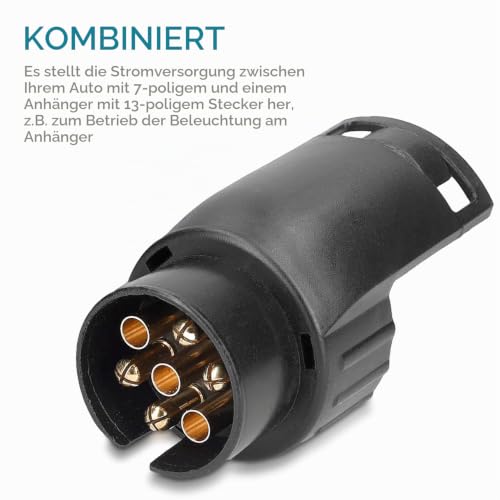 navaris-anh-ngerstecker-adapter-7-auf-13-pin-anh-nger-schwarz image 8