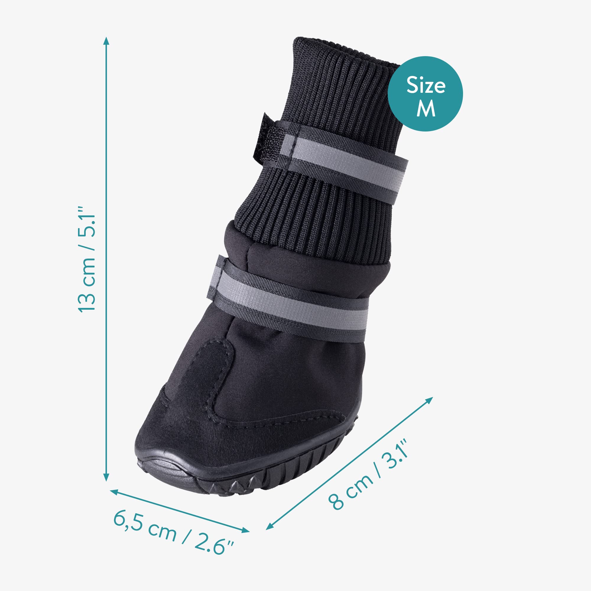 navaris-animals-pfotenschutz-hundeschuhe-gr-m-4er-set image 6