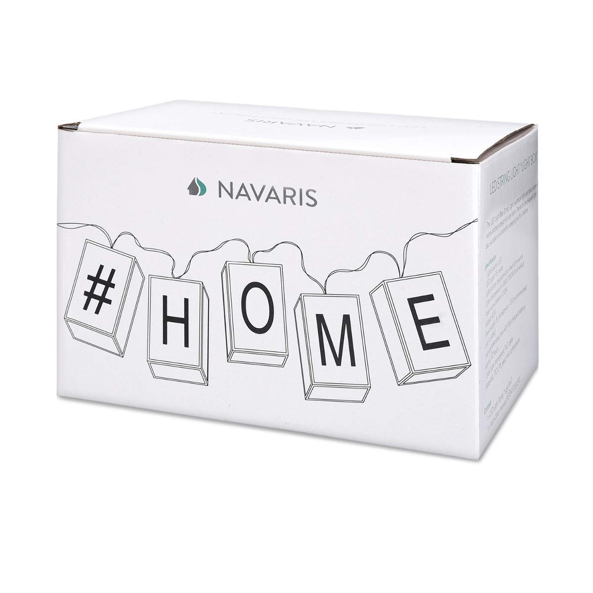 navaris-lichtbox-led-lichterkette-2-2-m-20-boxen-batteriebetrieben image 7
